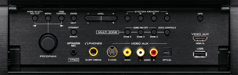 Yamaha DSP-Z7 Panel